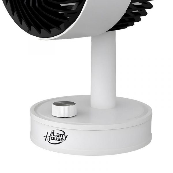 VENTILADOR PORTATIL DE BATERIA BLANCO 5" LARRYHOUSE LH2199 - Imagen 2