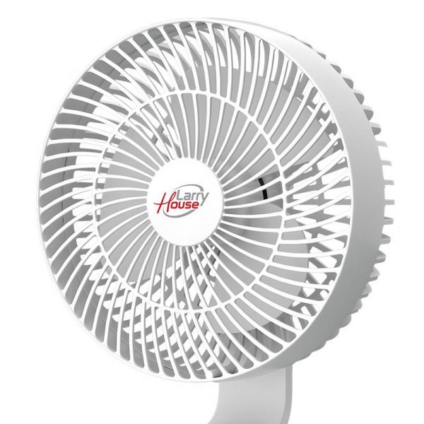 VENTILADOR PORTATIL DE BATERIA OSCILANTE 8" LARRYHOUSE LH2197 - Imagen 3