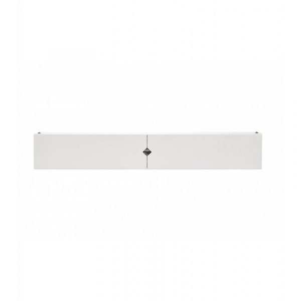 TENDEDERO PARED 75CM PLEGABLE C/TAPA BLANCO ALUMINIO 686014 - Imagen 2