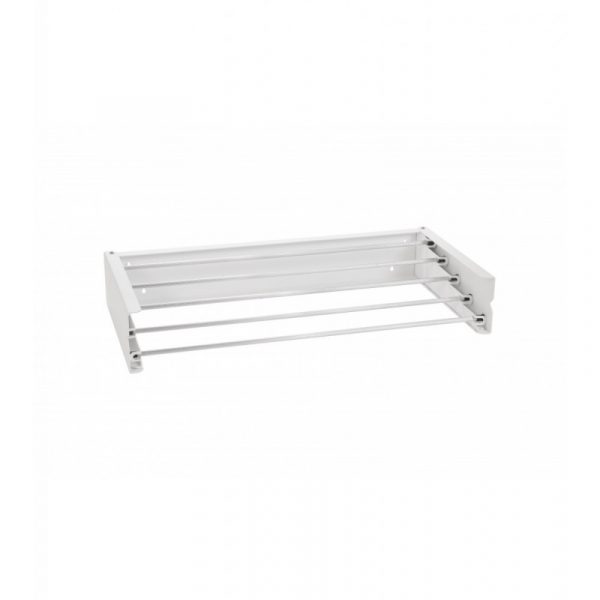 TENDEDERO PARED 75CM PLEGABLE C/TAPA BLANCO ALUMINIO75CM 89460