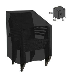 FUNDA CUBRE SILLAS APILABLE 66X66X76X106CM 08327000