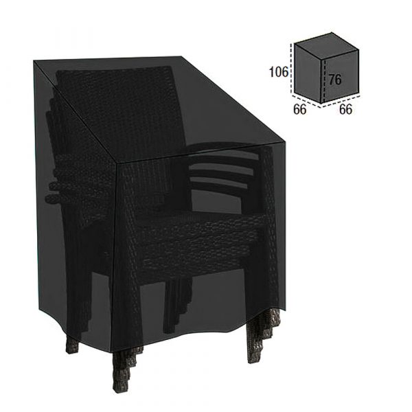 FUNDA CUBRE SILLAS APILABLE 66X66X76X106CM 08327000