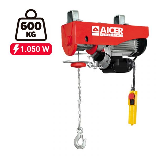 ELEVADOR ELECTRICO 1.050W 300-600KGS AICER AC1763