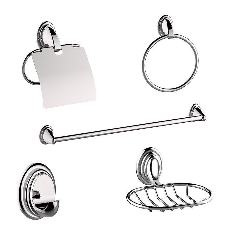 JUEGO ACCESORIOS BAÑO SERIE TERNI 5 PCS BENOTTI BT2855  JUEGOS DE BAÑOS ACCESORIOS PARA BAÑOS