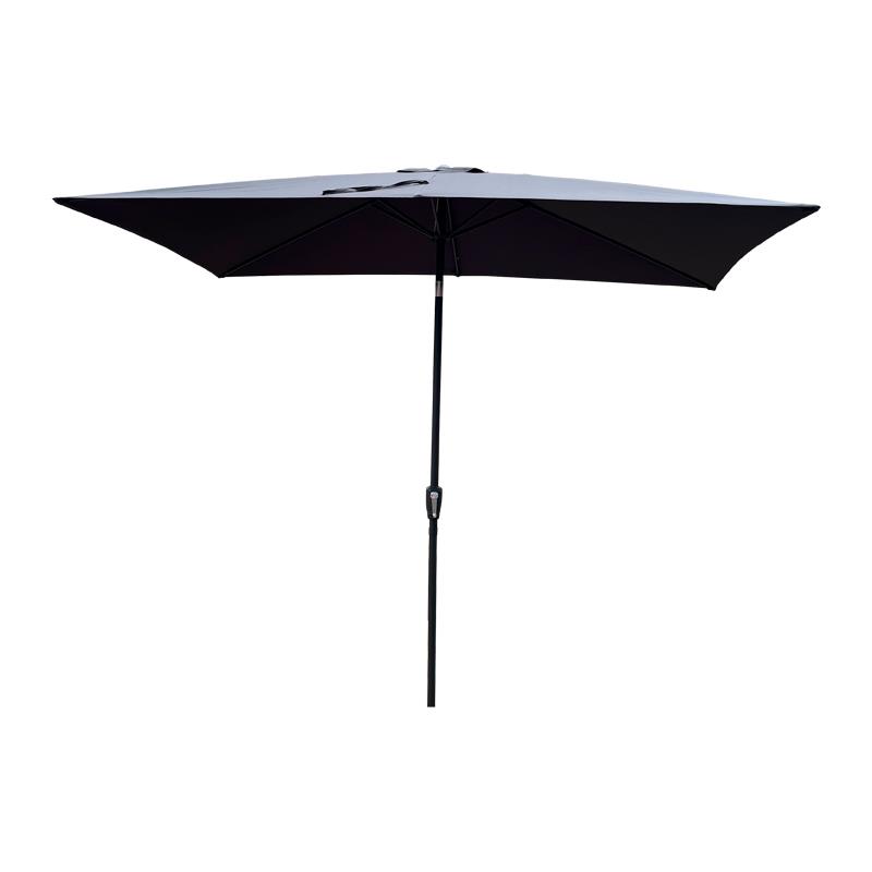 PARASOL ANTRACITA INCLINABLE 2X3 METROS DONNA GARDEN DG1405 SOMBRILLA SOMBRILLAS