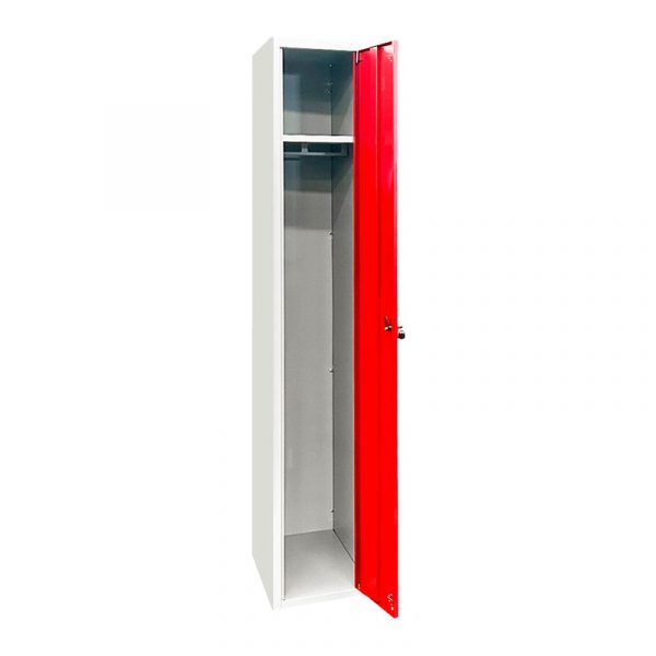 TAQUILLA METALICA 1 PUERTA ROJA 1800X300X500MM AIRMEC AM131563 - Imagen 2