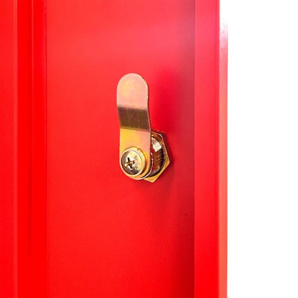 TAQUILLA METALICA 1 PUERTA ROJA 1800X300X500MM AIRMEC AM131563 - Imagen 5