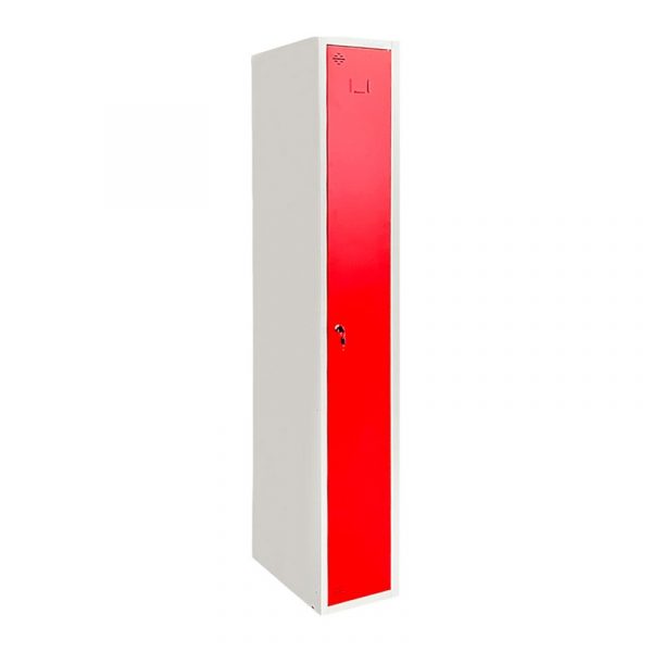 TAQUILLA METALICA 1 PUERTA ROJA 1800X300X500MM AIRMEC AM131563
