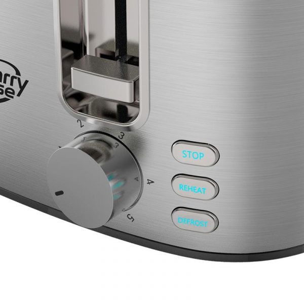 TOSTADORA INOX 4 REBANADAS 1.500W LARRYOUSE LH2196 - Imagen 2