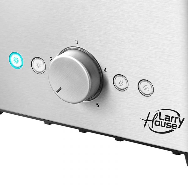 TOSTADORA INOX 850W LARRYHOUSE LH2195 - Imagen 2