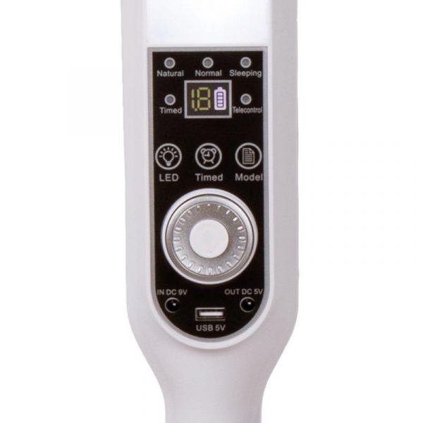 VENTILADOR DE PIE SOLAR CON MANDO 20W LARRYHOUSE LH2211 - Imagen 3