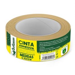 CINTA ADHESIVA PARA INSTALACION CESPED ARTIFICIAL 0.05X10M SUNGARDEN SG0142