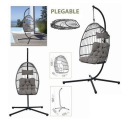 BALANCIN PLEGABLE 103X103X197CM 00021