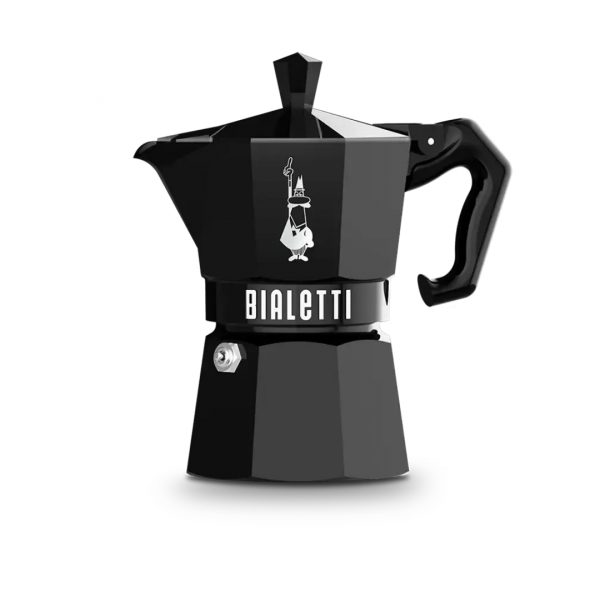 CAFETERA 3 TAZA MOKA EXCLUSIVE BLACK BIALETTI BS276B