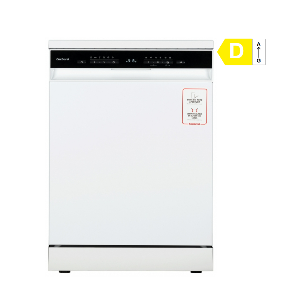 LAVAVAJILLAS 60CM 14 SERVICIOS CORBERO CLVM7723W