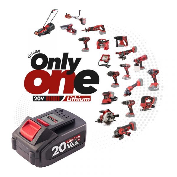 BATERIA 20V ONLY ONE 6.0AH AICER AC1775 - Imagen 3