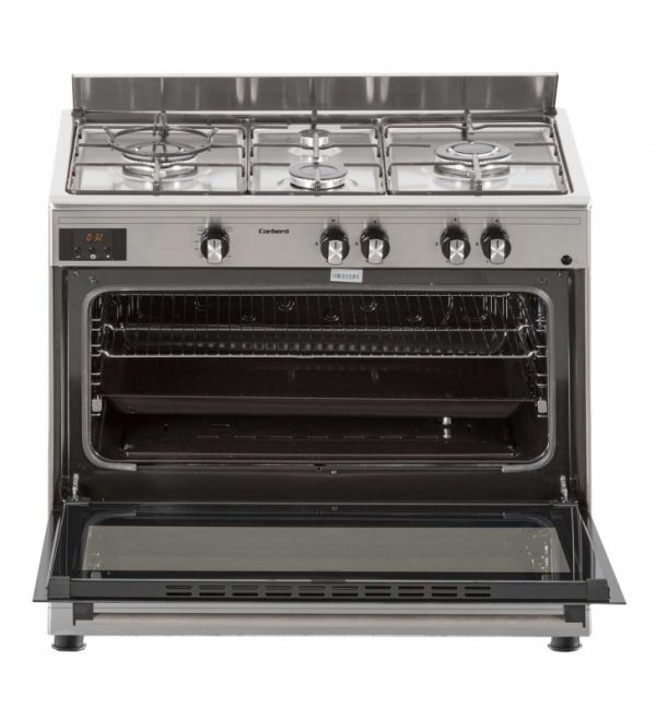 COCINA DE GAS 4 ZONAS 90CM INOX CORBERO CCSF9422X - Imagen 2