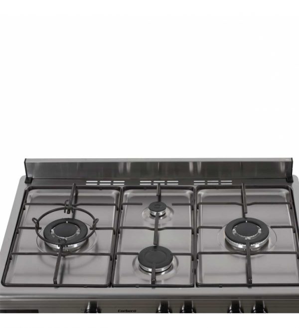 COCINA DE GAS 4 ZONAS 90CM INOX CORBERO CCSF9422X - Imagen 3