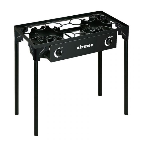 FOGON DE GAS CON PATAS 2 FUEGOS AIRMEC AM131576