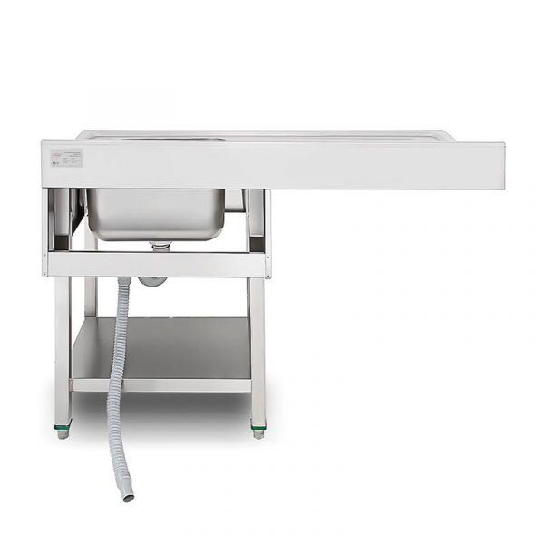FREGADERO INDUSTRIAL DERECHA 1400X700X850MM LARRYHOUSE LH2188 - Imagen 3