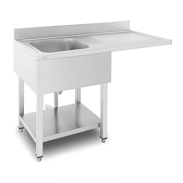 FREGADERO INDUSTRIAL IZQUIERDA 1400X700X850MM LARRYHOUSE LH2187