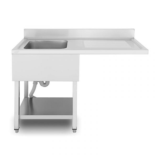 FREGADERO INDUSTRIAL IZQUIERDA 1400X700X850MM LARRYHOUSE LH2187 - Imagen 2
