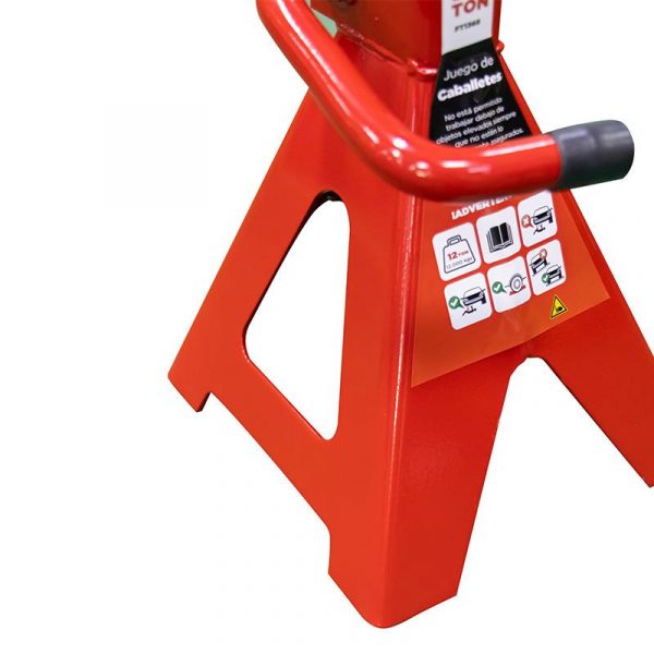 JUEGO 2 CABALLETES 12TON FARGO TOOLS FT1368 - Imagen 3