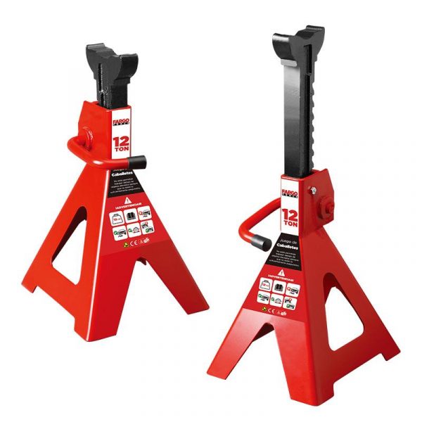 JUEGO 2 CABALLETES 12TON FARGO TOOLS FT1368