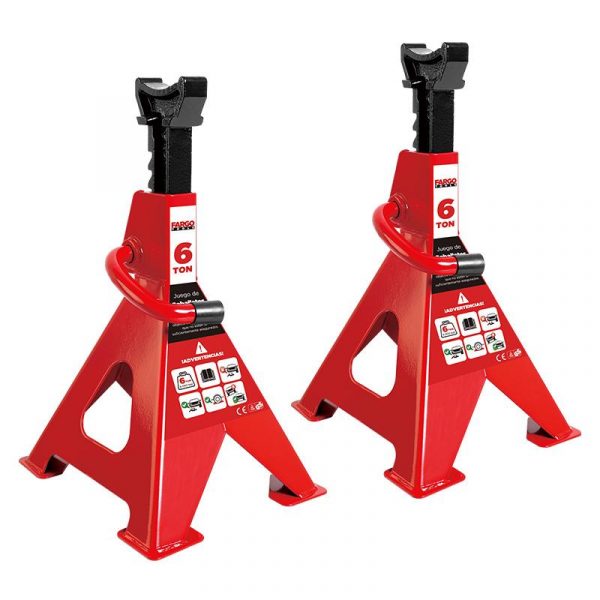 JUEGO 2 CABALLETES 6TON FARGO TOOLS FT1367