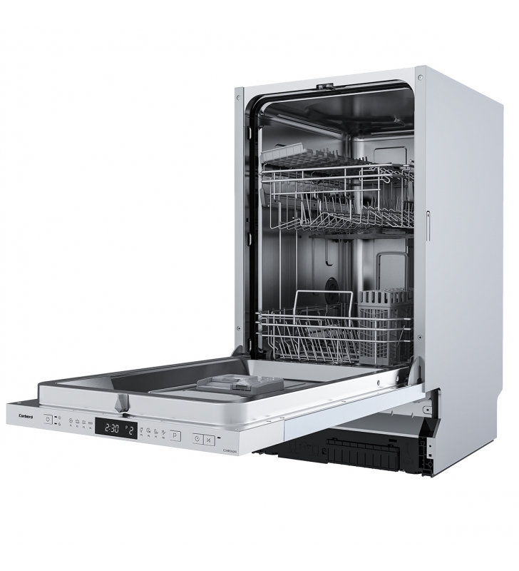 LAVAVAJILLAS INTEGRABLE 45CM 10 SERVICIOS CORBERO CLVM3624I E - Imagen 2