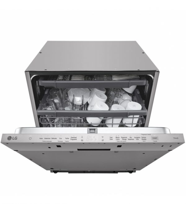 LAVAVAJILLAS INTEGRABLE 60CM 14 SERVICIOS LG DB243TX D - Imagen 2