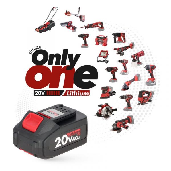 LLAVE IMPACTO 20V 450NM ONLY ONE (1X 4.0AH) AICER AC1780 - Imagen 5