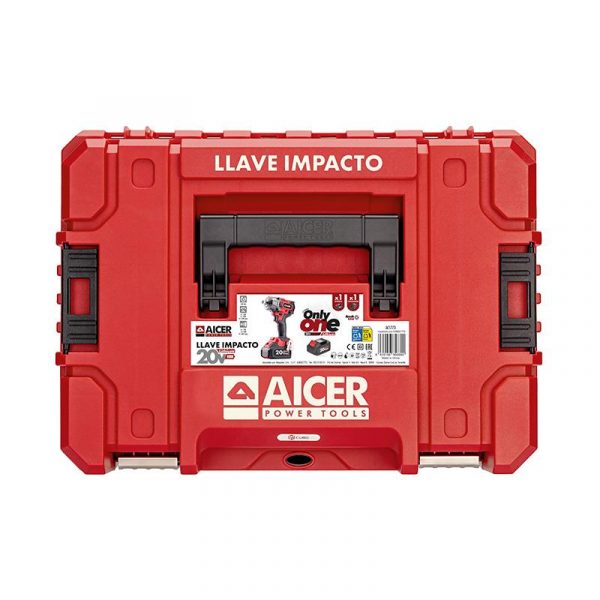 LLAVE IMPACTO 20V 850NM ONLY ONE (1X 4.0AH) AICER AC1773 - Imagen 2