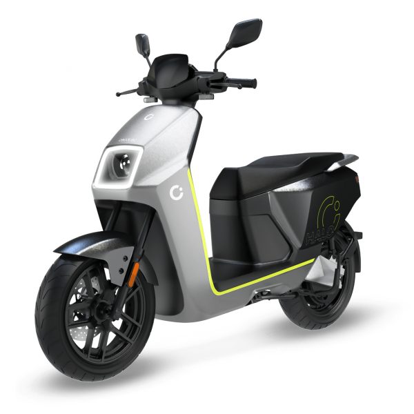 MOTO ELECTRICA 10000W HALO HASTA 130KM PLATA/VERDE CECOTEC 04891