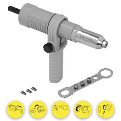 KIT REMACHADORA PARA TALADRO WOLFPACK 02320163