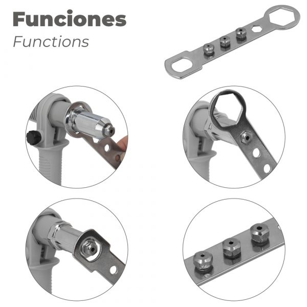 KIT REMACHADORA PARA TALADRO WOLFPACK 02320163 - Imagen 5