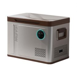 NEVERA PORTATIL CON COMPRESOR 41 LITROS 60W DOBLE ZONA MUVIP MV0579