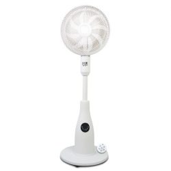 VENTILADOR NEBULIZADOR DESIGN PRO 80W CON MANDO Y LUZ LED MUVIP MV0597