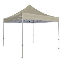 CARPA PLEGABLE ALUMINIO 3X3M 300GRS BEIGE SUNGARDEN SG0129