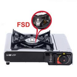 COCINA DE GAS PORTATIL BOMBONA CON FSD MUVIP MV0614