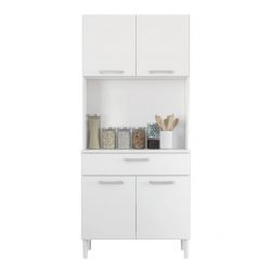 MUEBLE AUXILIAR COCINA 4 PUERTAS +1CAJON+1H BLANCO EGAH0324BL