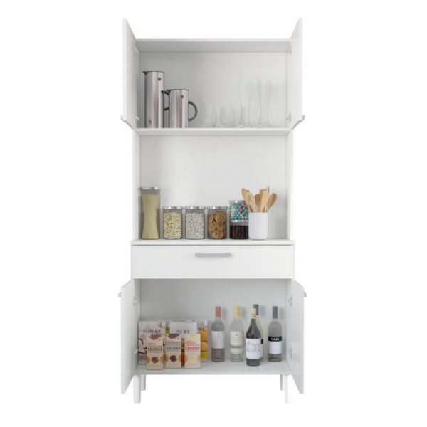 MUEBLE AUXILIAR COCINA 4 PUERTAS +1CAJON+1H BLANCO EGAH0324BL - Imagen 2