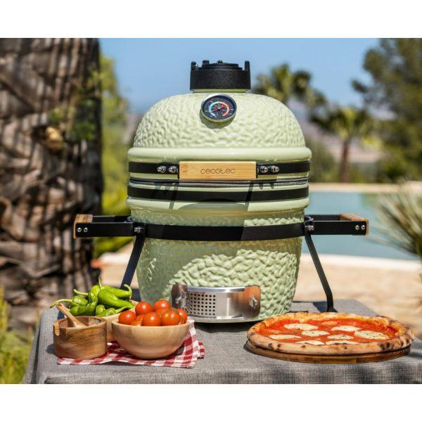 BARBACOA CARBON DRAGONFIRE 32CM CERAMICA 3200 KAMADO CECOTEC 03248 - Imagen 2