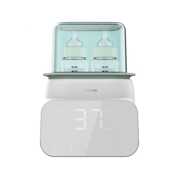 CALIENTA BIBERONES DOBLE CON PANTALLA NANA BABYCARE CECOTEC 01906
