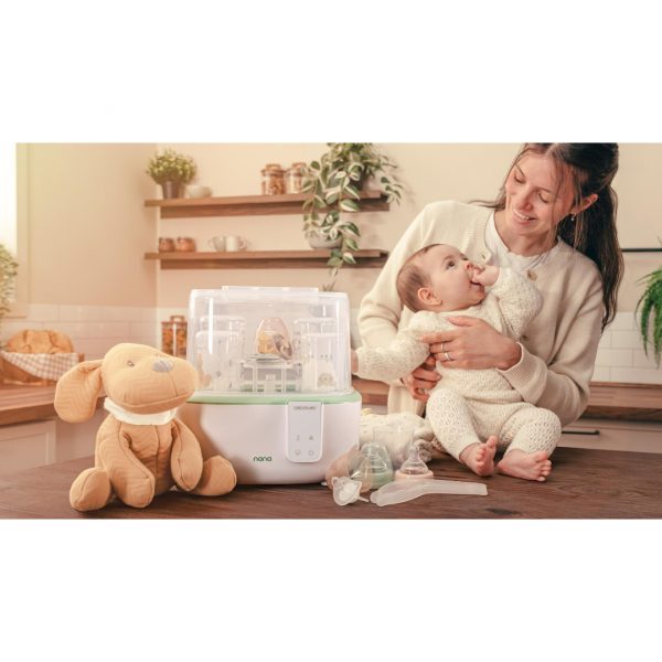 ESTERILIZADOR DIGITAL 6 BIBERONES NANA BABYCARE CECOTEC 01904 - Imagen 2