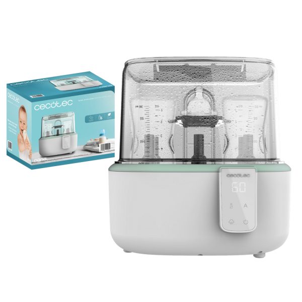 ESTERILIZADOR DIGITAL 6 BIBERONES NANA BABYCARE CECOTEC 01904