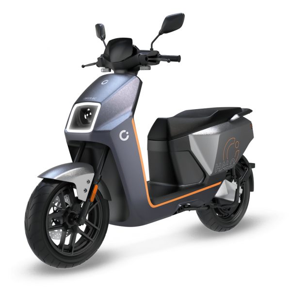 MOTO ELECTRICA 10000W HALO HASTA 130KM AZUL/NARANJA CECOTEC 00656