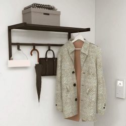 PERCHERO ESTANTE NEGRO GO.241