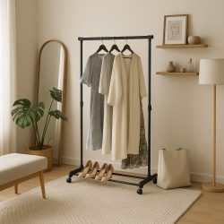 PERCHERO BURRITO DERVI METAL NEGRO EGVA0362NE