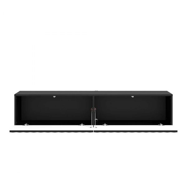 MUEBLE TV BALOS ANTIBES 154 2P NEGRO FI11014660 - Imagen 3